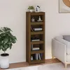 Image de vidaXL Bibliothèque Marron miel 50x35x154 cm Bois de pin massif821717