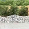 Image de vidaXL 3x Paniers à Gabions Arqués Cages à Gabions Arquées Murs de Gabion Barrières de Jardin Terrasse Extérieur 3145389