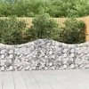 Image de vidaXL 10x Paniers à Gabions Arqués Cages à Gabions Arquées Murs de Gabion Barrières de Jardin Terrasse Extérieur 3145417