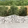 Image de vidaXL 7x Paniers à Gabions Arqués Cages à Gabions Arquées Murs de Gabion Barrières de Jardin Terrasse Extérieur 3145603