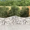 Image de vidaXL 10x Paniers à Gabions Arqués Cages à Gabions Arquées Murs de Gabion Barrières de Jardin Terrasse Extérieur 3145606