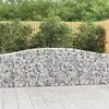 Image de vidaXL 6x Paniers à Gabions Arqués Cages à Gabions Arquées Murs de Gabion Barrières de Jardin Terrasse Extérieur 3145817