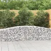 Image de vidaXL 5x Paniers à Gabions Arqués Cages à Gabions Arquées Murs de Gabion Barrières de Jardin Terrasse Extérieur 3145933