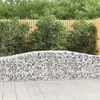 Image de vidaXL 7x Paniers à Gabions Arqués Cages à Gabions Arquées Murs de Gabion Barrières de Jardin Terrasse Extérieur 3145935