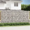 Image de vidaXL Schanskorven 8 st gewelfd 400x50x200/220 cm ijzer3146027