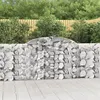 Image de vidaXL Schanskorven 13 st gewelfd 300x30x100/120 cm ijzer3146532