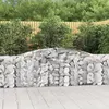 Image de vidaXL 8x Paniers à Gabions Arqués Cages à Gabions Arquées Murs de Gabion Barrières de Jardin Terrasse Extérieur 3146859