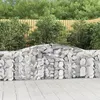 Image de vidaXL 7x Paniers à Gabions Arqués Cages à Gabions Arquées Murs de Gabion Barrières de Jardin Terrasse Extérieur 3146871