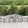 Image de vidaXL 10x Paniers à Gabions Arqués Cages à Gabions Arquées Murs de Gabion Barrières de Jardin Terrasse Extérieur 3146978