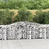 Image de vidaXL 15x Paniers à Gabions Arqués Cages à Gabions Arquées Murs de Gabion Barrières de Jardin Terrasse Extérieur 3146992