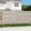 Image de vidaXL Schanskorven 6 st gewelfd 400x50x200/220 cm ijzer3147065