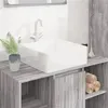 Image de vidaXL Lavabo blanc 37x37x13 cm céramique carré 153341