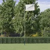 Image de vidaXL Mât de drapeau sectionnel Argenté 6,23 m Aluminium 153562