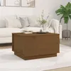 Image de vidaXL Table basse Marron miel 60x50x35 cm Bois massif de pin813418