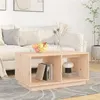 Image de Table basse 80x50x40 cm Bois massif de pin