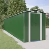 Image de vidaXL Abri de jardin Vert 192x938x223 cm Acier galvanisé 3147436