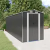 Image de 3147454 vidaXL Abri de jardin Anthracite 192x606x223 cm Acier galvanisé