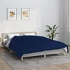 Image de vidaXL Verzwaringsdeken 200x225 cm 9 kg stof blauw350744