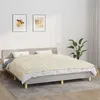 Image de Couverture lestée Crème clair 155x220 cm 7 kg Tissu