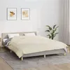 Image de vidaXL Couverture lestée Crème clair 200x200 cm 13 kg Tissu350815