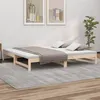 Image de Lit coulissant sans matelas 2x(80x200) cm Bois de pin massif