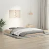 Image de Cadre de lit sans matelas 140x200 cm bois massif de pin