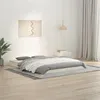 Image de vidaXL Bedframe massief grenenhout wit 135x190 cm823470