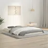 Image de Cadre de lit sans matelas blanc 120x190 cm bois de pin massif