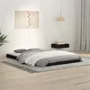 Image de vidaXL Bedframe massief grenenhout zwart 120x190 cm823478