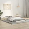 Image de Cadre de lit sans matelas blanc 90x190 cm bois de pin massif