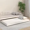 Image de vidaXL Bedframe zonder matras massief grenenhout wit 90x200 cm823495