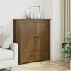 Image de vidaXL Buffet Marron miel 83x41,5x100 cm Bois massif de pin823517