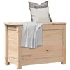 Image de Boîte de rangement 60x32x45,5 cm Bois massif de pin