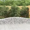 Image de vidaXL Panier de Gabions Arqué Cage à Gabion Mur de Gabion Panier à Pierre Gabion pour Pierre Jardin Patio Extérieur 153412