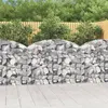 Image de Panier de gabions arqué 150x30x100 120 cm Fer galvanisé