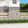 Image de Panier de gabions arqué 150x30x120 140 cm Fer galvanisé