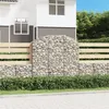 Image de Panier de gabions arqué 150x30x140 160 cm Fer galvanisé