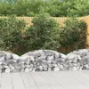 Image de Panier de gabions arqué 150x50x40 60 cm Fer galvanisé