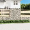 Image de Panier de gabions arqué 150x50x180 200 cm Fer galvanisé