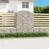 Image de vidaXL Panier de Gabions Arqué Cage à Gabion Mur de Gabion Panier à Pierre Gabion pour Pierre Jardin Patio Extérieur 153460