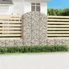 Image de vidaXL Panier de Gabions Arqué Cage à Gabion Mur de Gabion Panier à Pierre Gabion pour Pierre Jardin Patio Extérieur 153461