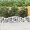 Image de vidaXL Panier de Gabions Arqué Cage à Gabion Mur de Gabion Panier à Pierre Gabion pour Pierre Jardin Patio Extérieur 153462