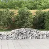 Image de vidaXL Panier de Gabions Arqué Cage à Gabion Mur de Gabion Panier à Pierre Gabion pour Pierre Jardin Patio Extérieur 153532