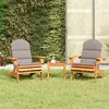 Image de vidaXL 3-delige Loungeset Adirondack massief acaciahout3152124