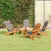 Image de vidaXL 5-delige Loungeset Adirondack massief acaciahout3152138