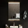 Image de vidaXL Miroir de Salle de Bain à LED Décoratif Cosmétique Miroir de Courtoisie Miroir de Maquillage Toilette Maison Intérieur 60x90 cm