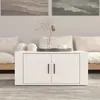 Image de vidaXL Table basse Blanc brillant 80x50x36 cm Bois d'ingénierie816514