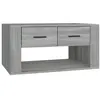 Image de Table basse Sonoma gris 80x50x40 cm Bois d'ingénierie