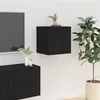Image de Meuble TV mural Noir 40x34,5x40 cm