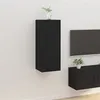 Image de vidaXL Meuble TV mural Noir 40x34,5x100 cm816681